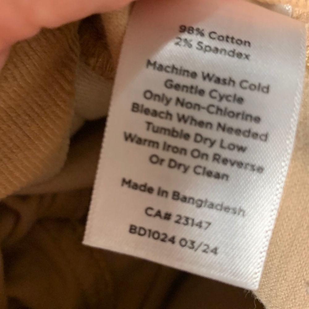 Talbots wide leg corduroy jeans - Picture 13 of 13